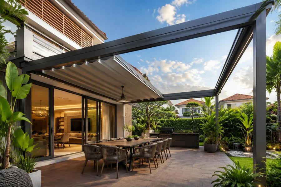 Retractable roof